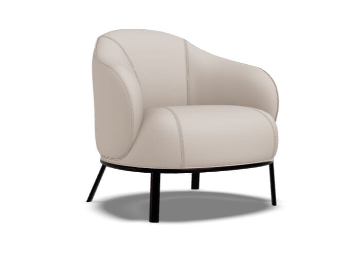 Кожаное кресло с подлокотниками Natuzzi Italia Botanic ARCH-00081717 - Вид №1