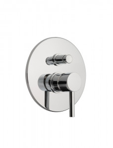 1200/04/E
+ 124029 Bellosta Rubinetterie ВСТРОЕННЫЙ СМЕСИТЕЛЬ С ДИВЕРТЕРАМИ НА 2 ВЫХОДА BS