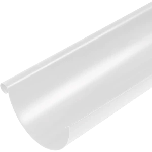 Желоб полукруглый 3000 D125 мм цвет белый