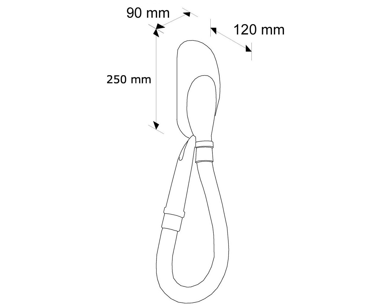 EJB403 Фен SLON, пластик, белый Merida  - Вид №1