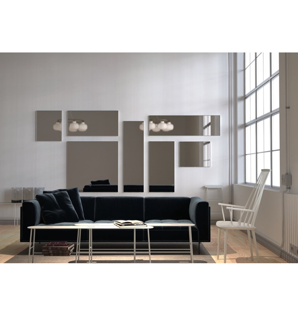 FROST Зеркало 50x100cm » белое Алюминий Белый U4136-W  - Вид №2