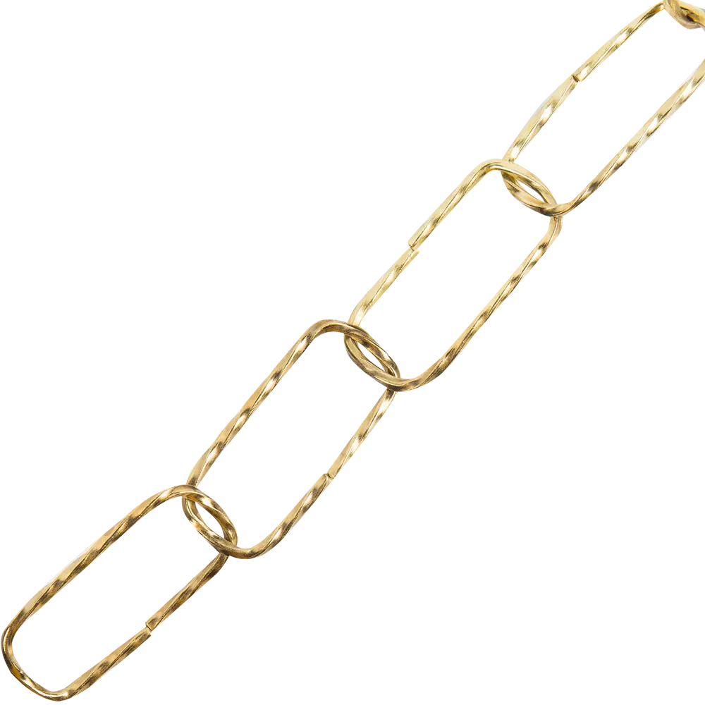 Цепь декоративная Standers 2 мм 4 м цвет латунь STLM-2172828