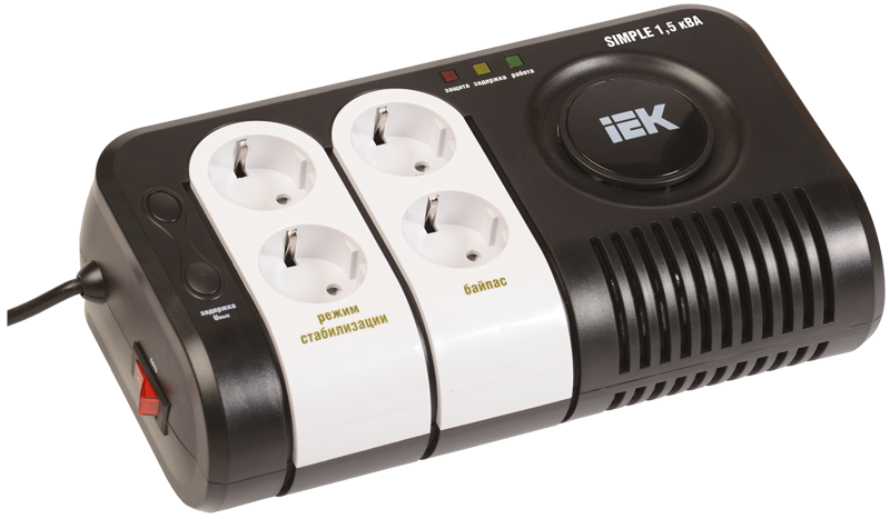 IVS25-1-01500 Стабилизатор напряжения серии simple 1,5 ква ITK Santreyd 