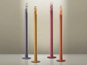 Artemide Светодиодный торшер отраженного света из анодированного алюминия Decomposé light