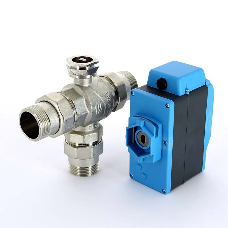 Кран сгон НН 1"1/4 3-ходовой с сервоприводом MODULO PLUS EMMETI 1425710 - Вид №1