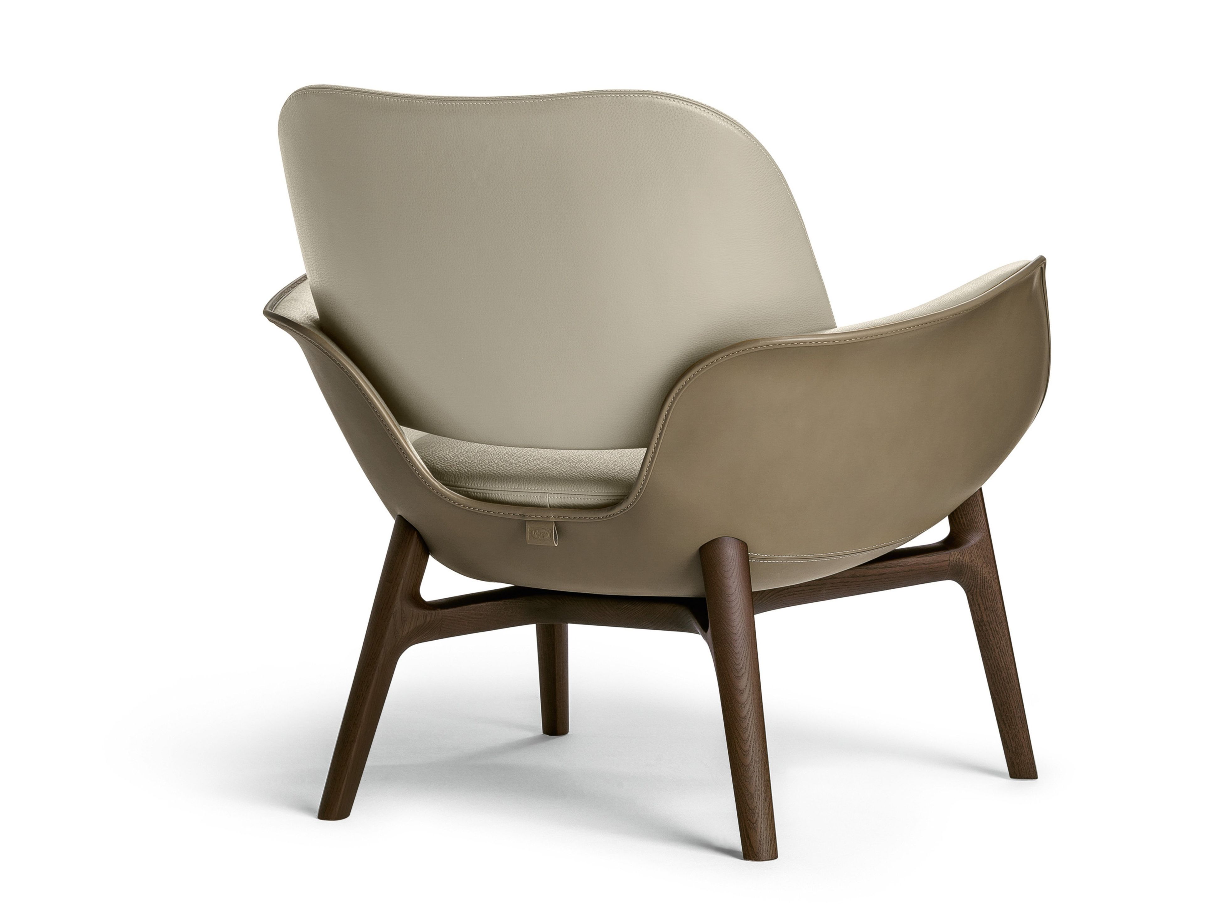 Кожаное кресло с подлокотниками Poltrona Frau коллекция-диваны и кресла ARCH-00115103 - Вид №5