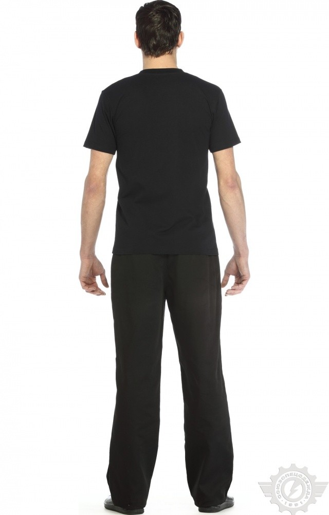 4958259 Футболка темно-синяя  Одежда для официантов  размер L (48-50) Спецодежда  - Вид №9