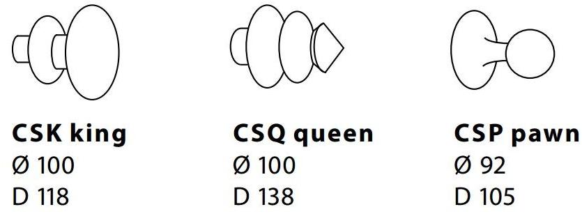 Karl Andersson Настенная вешалка Chess Csk - Вид №3