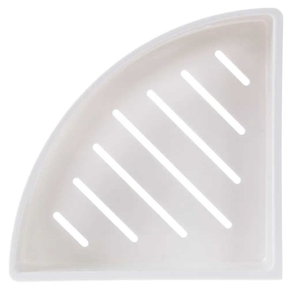 Полка для ванной комнаты угловая 20.6х20.6х6 см BRISSEN Без серии STLM-2144649 - Вид №1