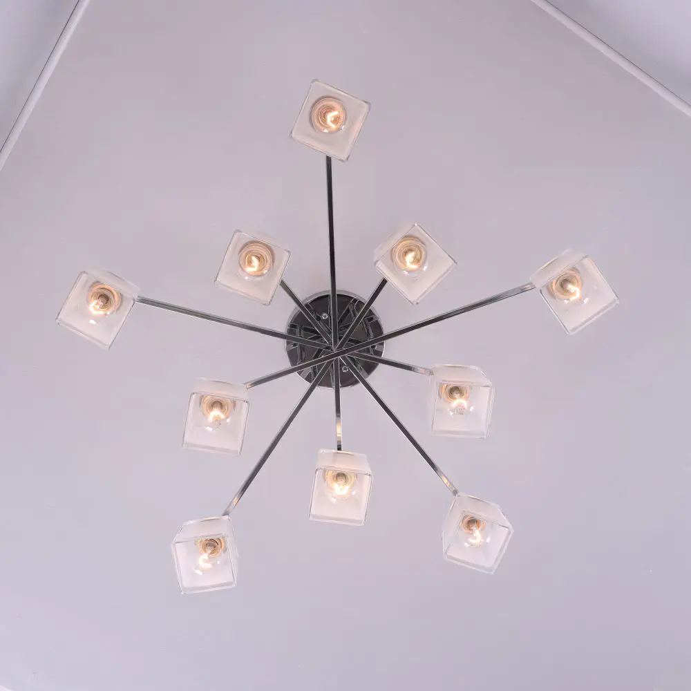 Люстра потолочная Choza 6210-10 10 ламп E27 60 Вт SCHAFFNER STLM-2106923 - Вид №4