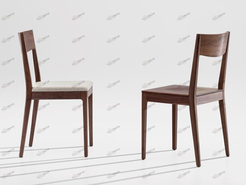 ZEITRAUM Стул из массива дерева с открытой спинкой sun-id-1356917