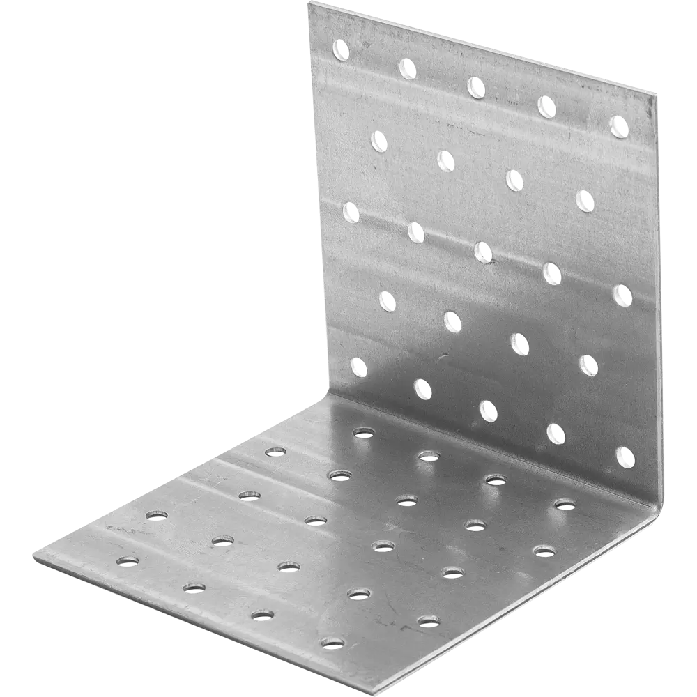 Угол крепежный равносторонний KUR 100x100x100x1.8 оцинкованная сталь цвет серебро 18739129 STLM-2142713 Santreyd 