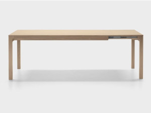 Прямоугольный выдвижной стол из дуба