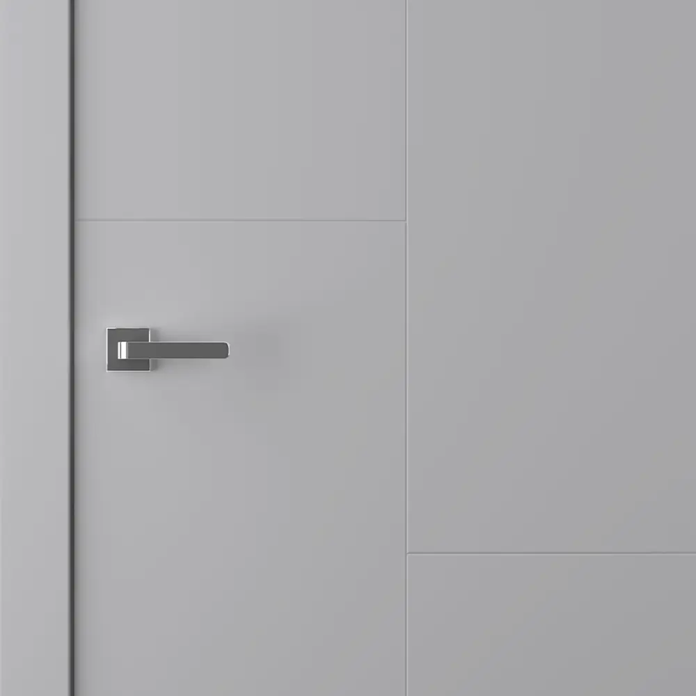 Дверь межкомнатная глухая Лацио 1 80x200 см эмаль серый без замка, без петель 85324560 STLM-2026652 BELWOODDOORS  - Вид №2