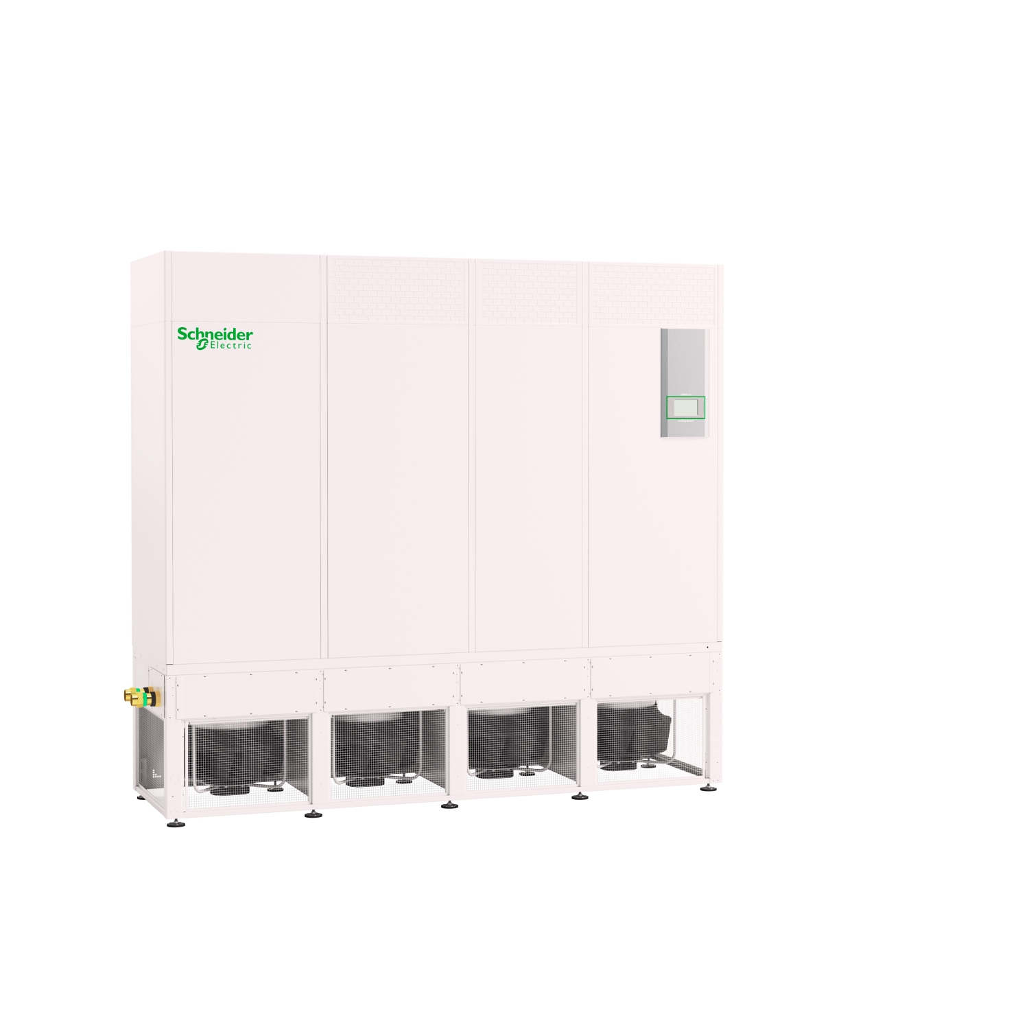 HXCV 120-250kW Chilled Water Room Air Conditioners with Underfloor EC fans. Schneider Electric 