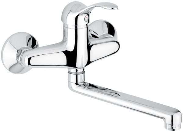 11005CR Настенный смеситель Melody для кухни, цвет хром EMMEVI