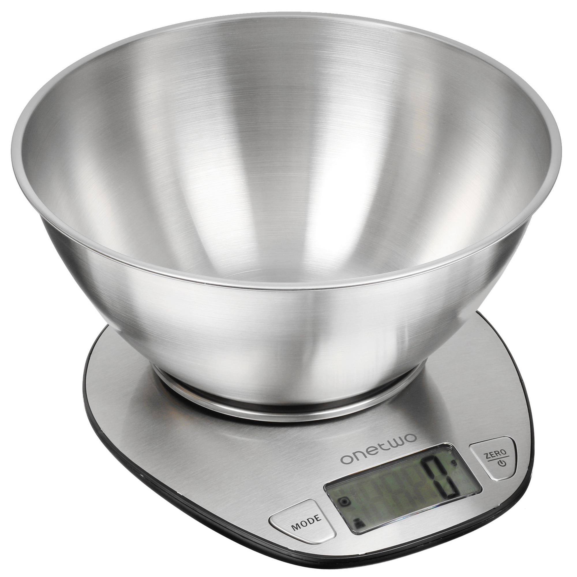 5403174 Кухонные весы OneTwo SSC серебристый серебристый STDN-0014360