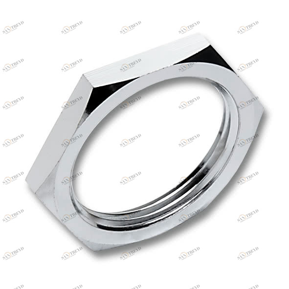 291138C SANHA 911 контргайка, хромированная латунь 3/8  SW 22 мм 