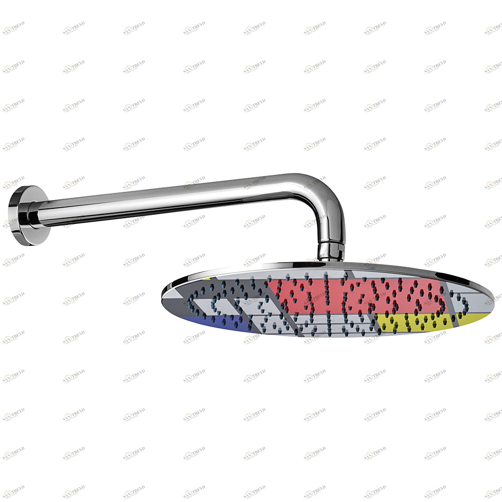 Graffio Круглая лейка душа Ø 300 мм с держателем 350 мм. MR803 