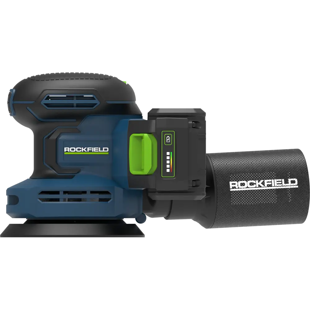 Аккумуляторная эксцентриковая шлифмашина Rockfield RF2400 для профессиональной обработки поверхностей 89366511 STLM-1439009 - Вид №1