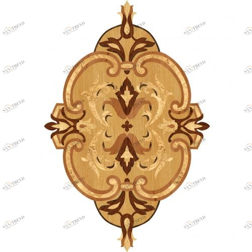 Художественный паркет Da Vinci Паркетный Декор 26-039 Дуб Селект (Гладкая) 1200х900 мм 26012039