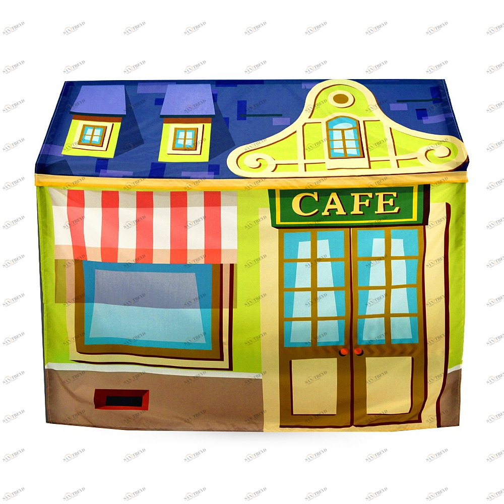 Накидка для кровати-домика Svogen игровая "Кафетерий" БЕЛЬМАРКО  00-3873212 Желтый Santreyd 