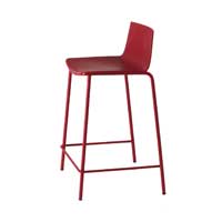 Cuba 623b Барный стул со стальным каркасом, 4 ножки. Полипропиленовая оболочка. Et al. Cuba