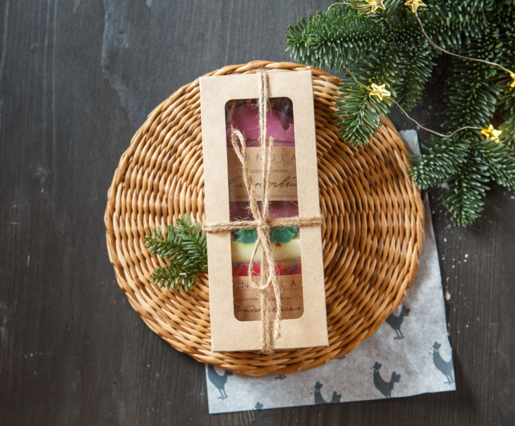 8320 Подарочный набор авторского мыла Вкусляндия 