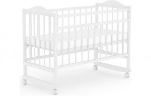 vpk-0005512-03 Кровать детская Фея 204 белый ВПК (Тополь)