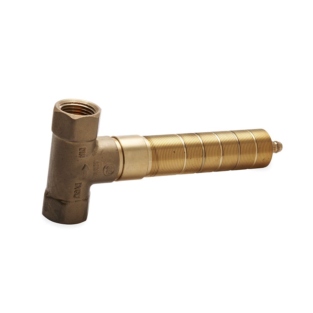 GUVC19 Универсальный 1/2 "клапан регулировки объема, открытый по часовой стрелке Waterworks Universal