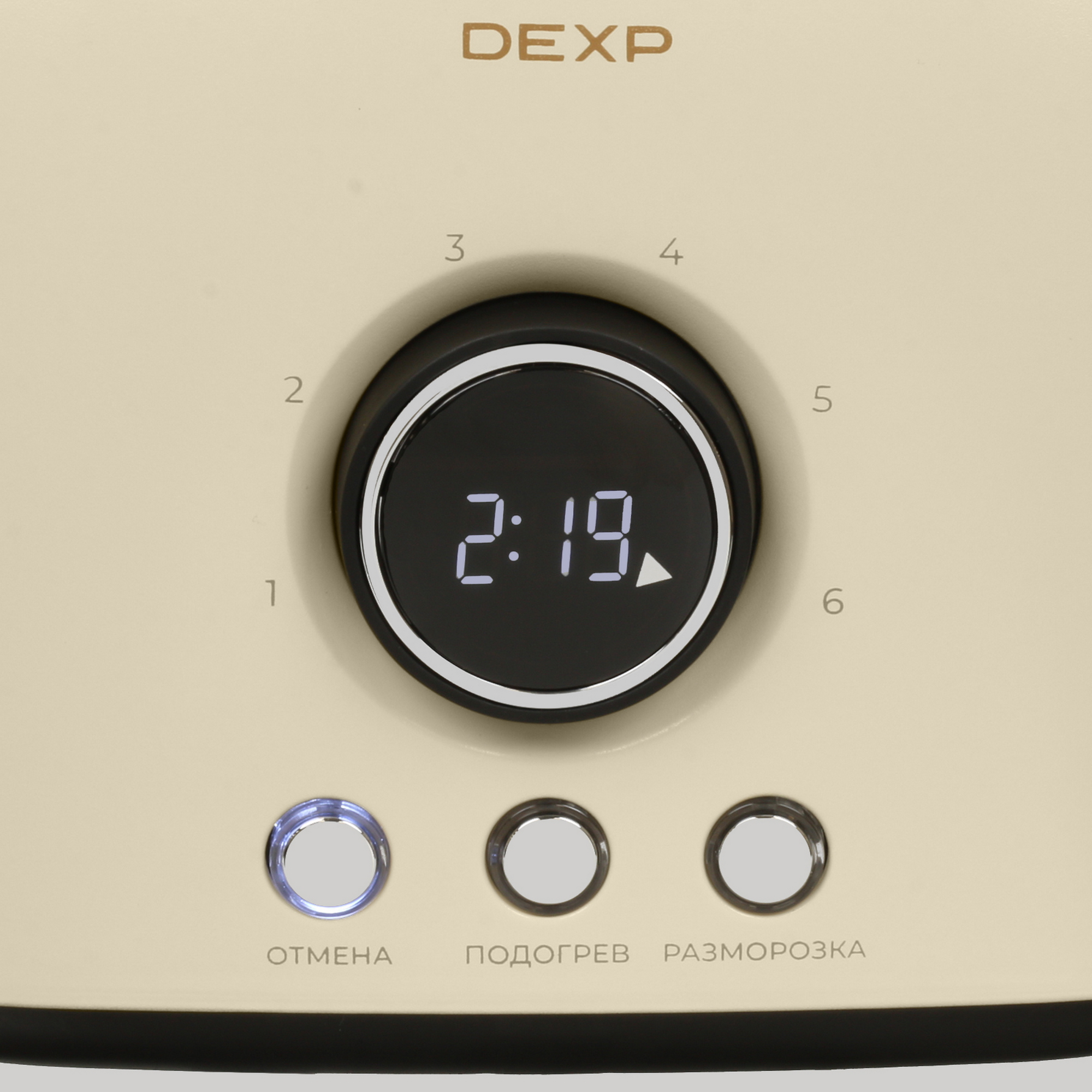 9017700 Тостер DEXP TSM-D800 бежевый STDN-0131783 - Вид №4