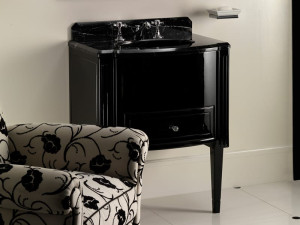 Умывальник с выдвижными ящиками с мраморной столешницей