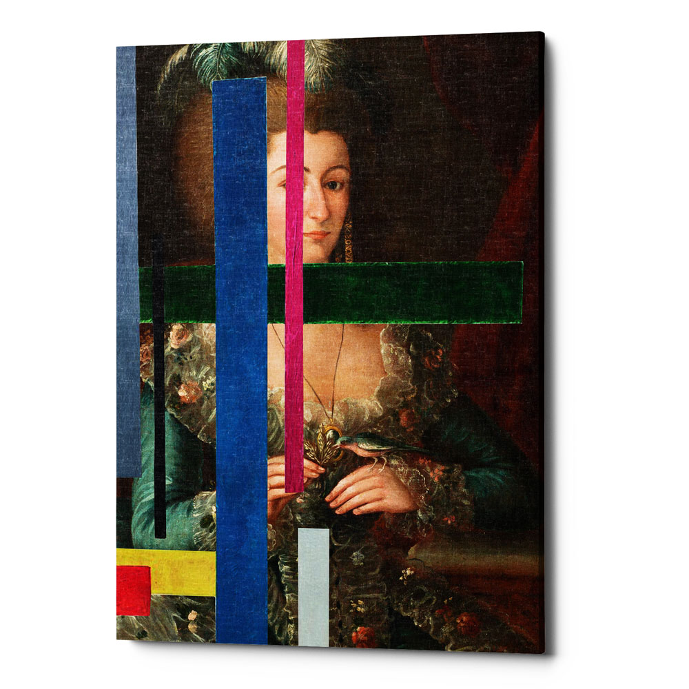 30101905 Арт-портрет «Каролина» (холст, галерейная натяжка) Object Desire 