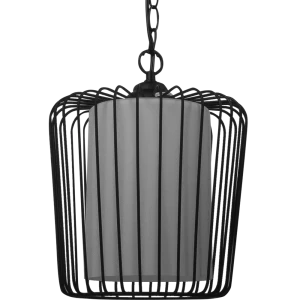 Светильник Globo 1xE27x60 Вт, 26 см, цвет чёрный 18737801 STLM-2115441