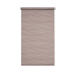 Штора рулонная «Муар», 70х160 см, цвет розовый антик