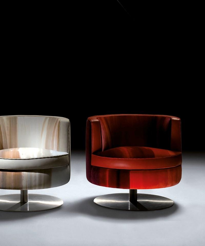 Borzalino Вращающееся кресло из бархата sun-id-1505808 - Вид №6