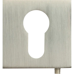 Накладка на цилиндр Puerto INET AL 03SN алюминий цвет матовый никель 2 шт.