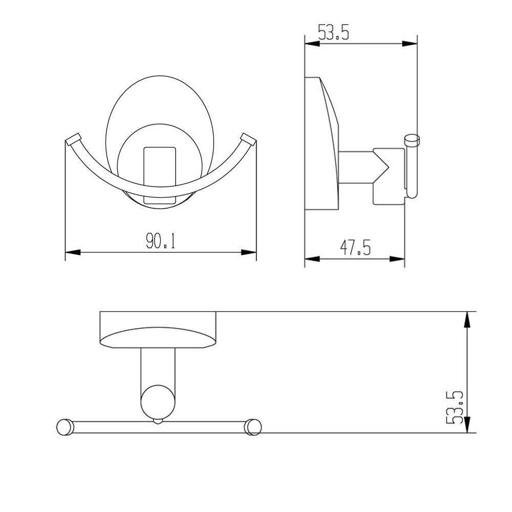 Крючок двойной Raiber R70102 R70102 Santreyd  - Вид №2
