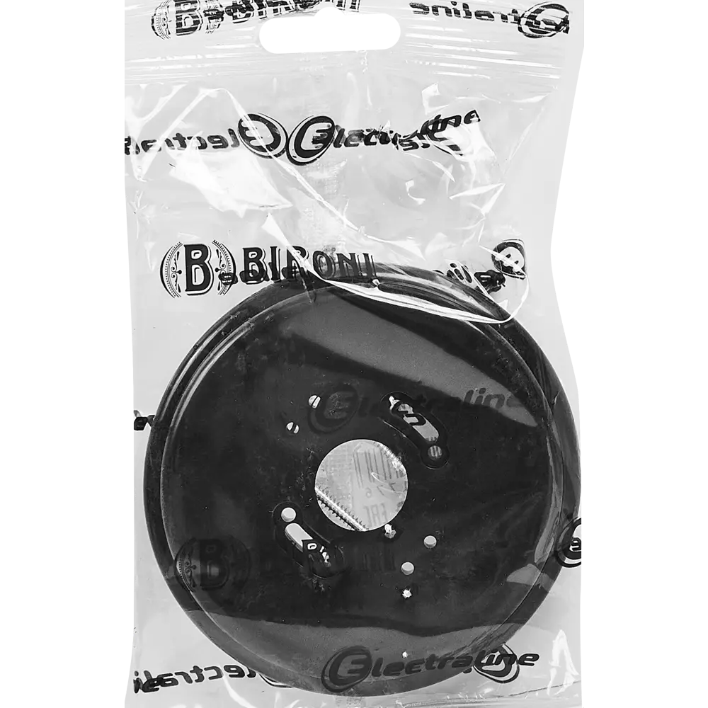 Рамка для розеток и выключателей Electraline 1 пост цвет черный Серия отсутствует STLM-2123021 - Вид №3