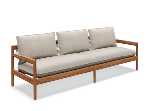 3-местный тканевый садовый диван