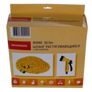 Шланг для полива ARCHIMEDES  1/2" 30.5 м Каучук