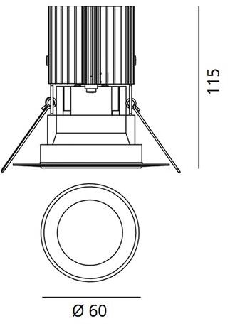 Artemide Круглый светодиодный точечный светильник из алюминия sun-id-1469968 - Вид №7