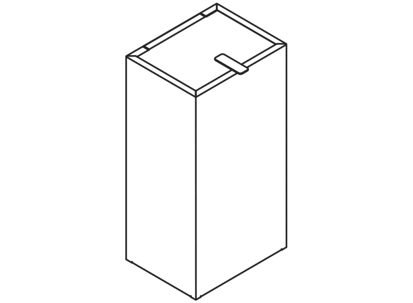 900.05.00260 корзина для бумаг HEWI System 900 - Вид №5