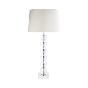 Лампа / Chamonix glass lamp