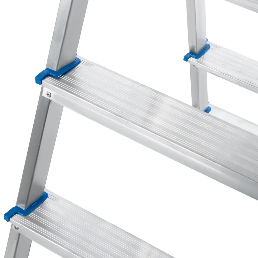 Стремянка LADDERBEL двусторонняя алюминиевая с 5 ступенями 18502519 STLM-0011022 - Вид №3