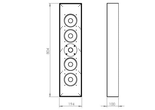 Стальной акустический диффузор Garvan Acoustic хор ARCH-00145008 - Вид №3