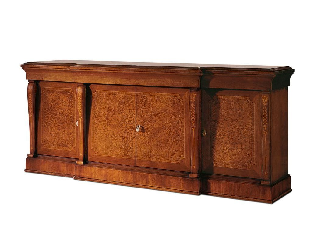 Деревянный шкаф с распашными дверями Hurtado Traditional ARCH-00113785