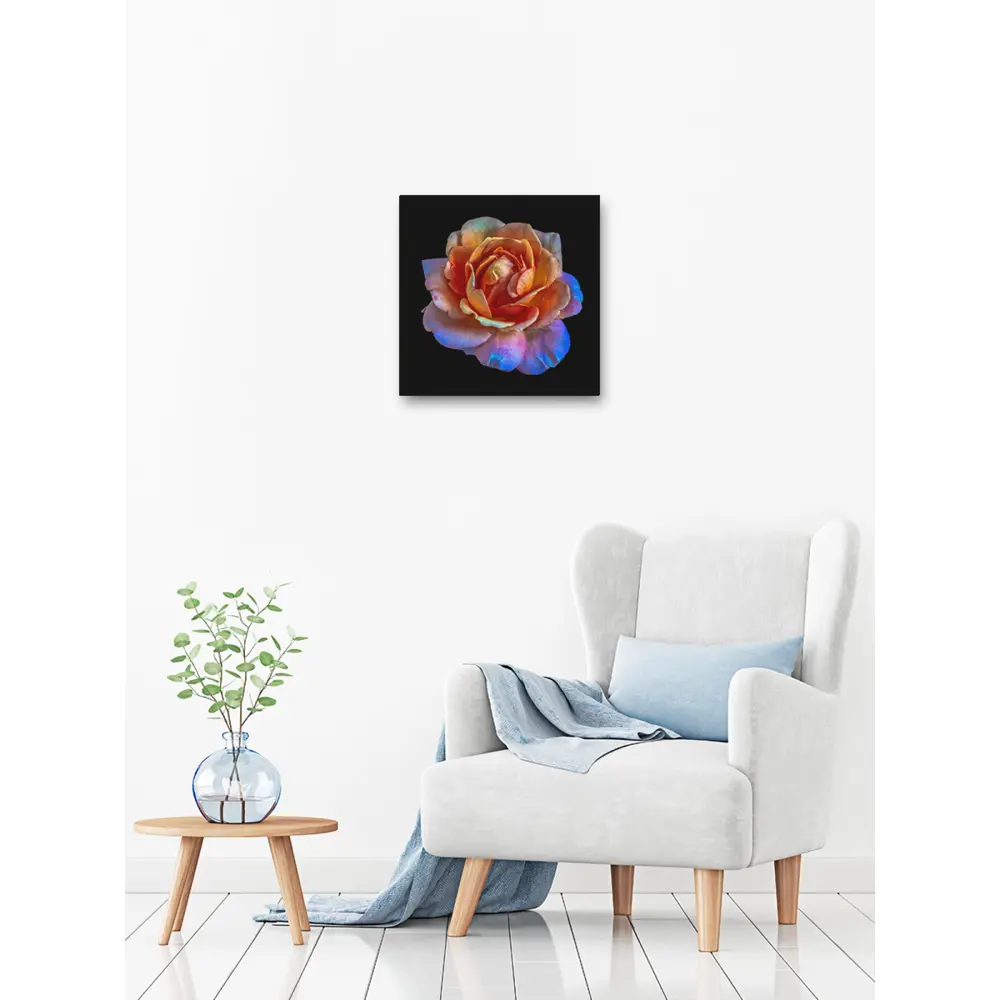 Картина на стекле Цветочная фантазия 3 30x30 см POSTERMARKET STLM-2206359 - Вид №4