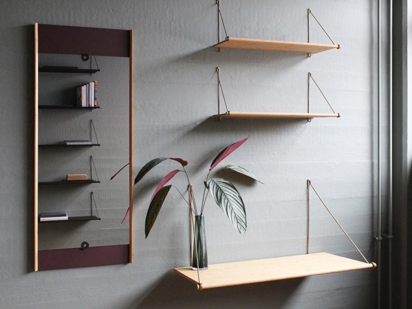 We Do Wood Прямоугольное настенное зеркало из бамбука  2040101/-02/-03  - Вид №2