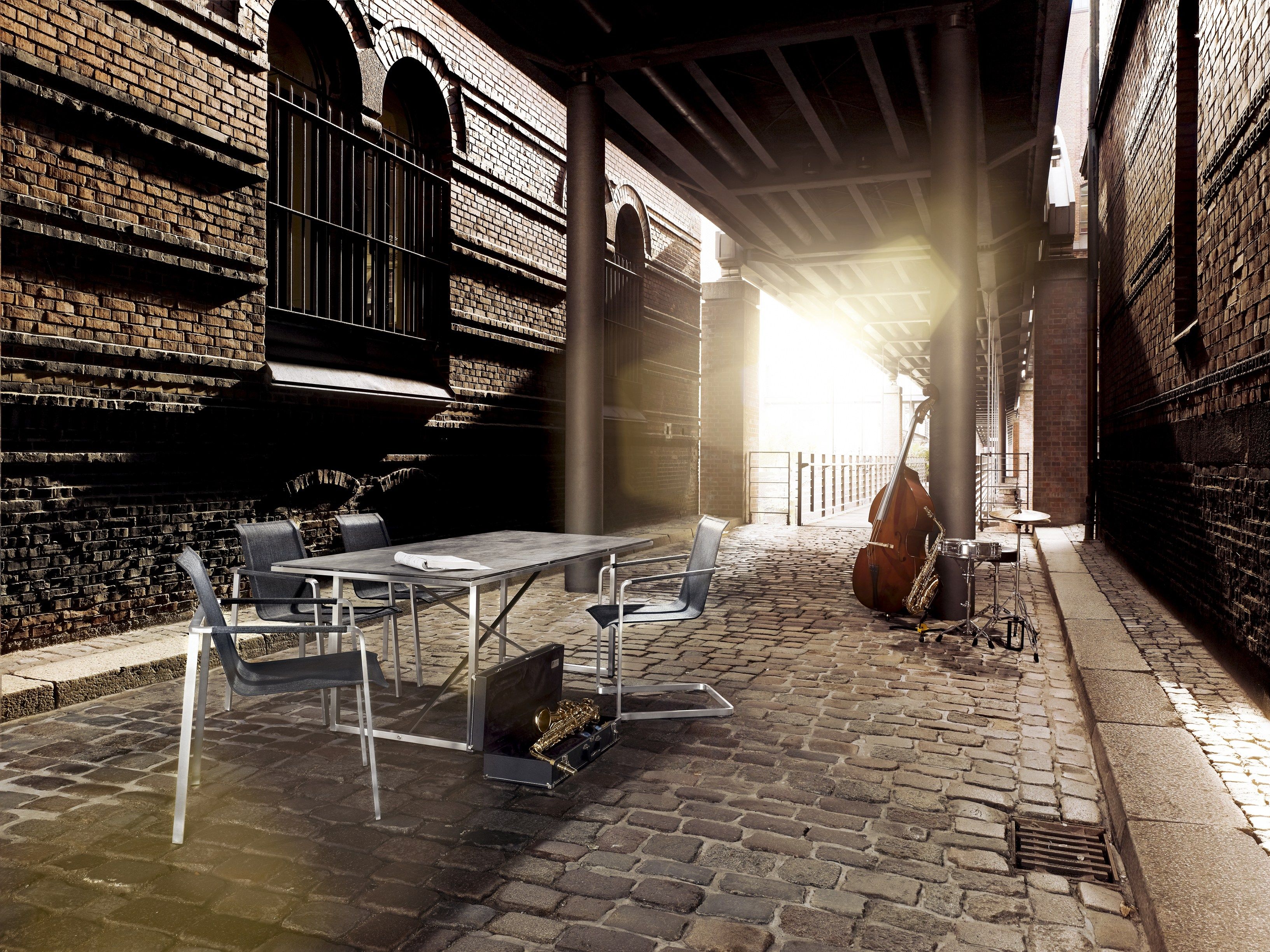 Консольный садовый стул с подлокотниками solpuri Джаз ARCH-00124894 - Вид №4